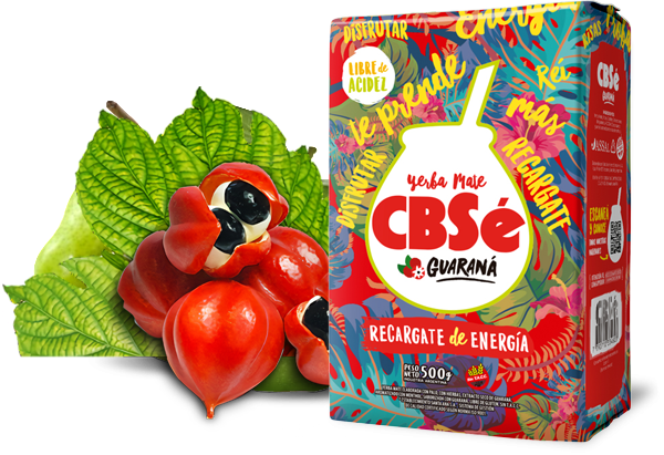 CBSe Yerba Maté Guaraná Energía, 500 mg 2